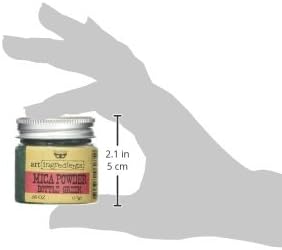 ПРИМА маркетинг на уметнички состојки Finnabair Mica Powder, 0,6 мл, шише зелено