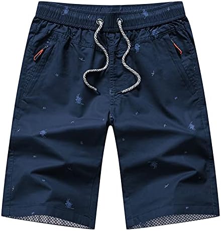 Qtocio машки шорцеви за секојдневно тренингот еластична половината лесна плажа панталони џогер атлетски тренингот Jerseyерси шорцеви патенти џебови