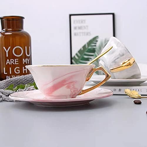 Керамички шолја за керамички кафе, поставено англиски попладневен чај сет чај чај чај чај чаша чаша и чинија кафе сет подарок за lубовник