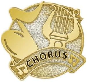 Diestruck Chorus Pin - Награди за Pin Chorus Music Lapel