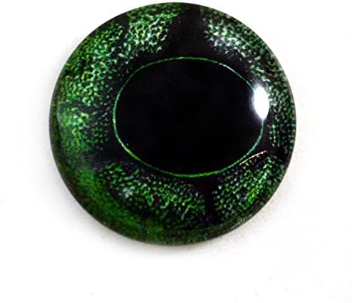 30мм единечна зелена жаба или стакло од стакло од жаба за таксидермиски скулптури или занаети за занаети со накит