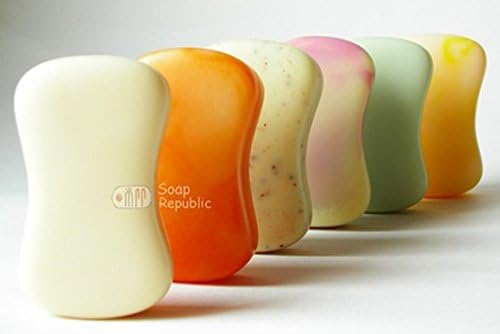 SoapRepublic Hourglass форма ‧5 во 1‧silicone сапун од сапун