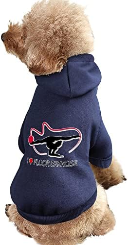 Сакам подот вежба кучиња едноделно кошула трендовски костум за кучиња со додатоци за капаче за домашно милениче 2xl
