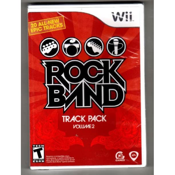 Рок Бенд Песна Пакет: Вол. 2-Нинтендо Wii