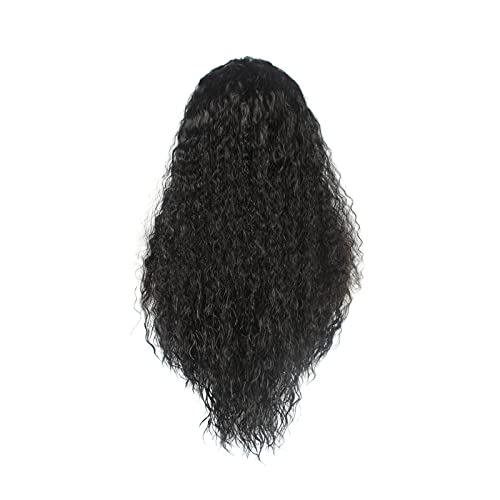НАНЏИЛ женска долга и кратка брановидна ПЕРИКА длабока брановидна чипка кадрава перика природна брановидна коса погодна за женски дневни