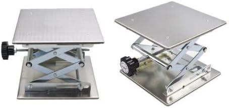 Рачна табела за подигнување на не'рѓосувачки челик З-оски за лизгање на лабораториски платформи за лабораторија 150 * 150мм