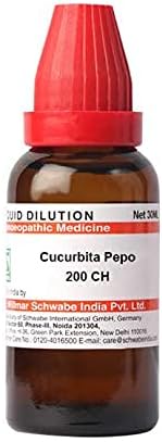 Д -р Вилмар Швабе Индија Cucurbita PEPO разредување 200 CH шише од 30 ml разредување
