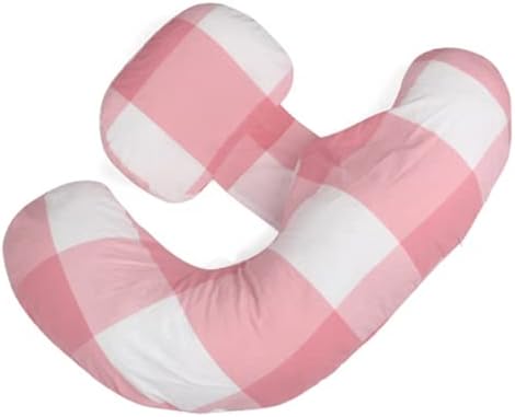 Перница за бременост во Wonoos, целосна перница за породилно тело за странично спиење и олеснување на болката во грбот, перница