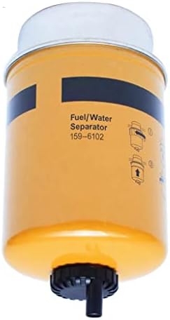 Сепаратор на вода за гориво 159-6102 P551424 Филтер за масло компатибилен со Caterpillar 3054C 3054E мотор