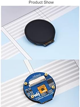 Waveshare 1,28inch Round Touch LCD Display Module 240 × 240 Резолуција 65K RGB LCD за Raspberry PI, Raspberry PI Pico, Arduino, STM32,