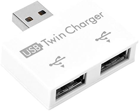 BEWINNER USB2. 0 Центар, Алуминиумска Легура + Компјутер Мал/Пренослив/Солиден/Издржлив/Транспарентен Конвертор На Адаптер За Поврзување Сепаратор