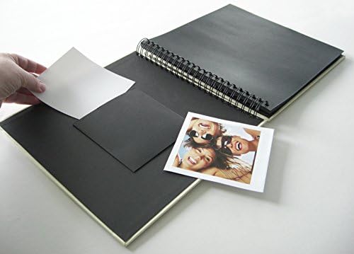 Волтер Дизајн Фа-205-Б Забава Стандард Книга Врзани Албум со Умре Намалување За Вашата Лична Слика, 10.2 х 9.8 инчи, 40 Бели Страници,