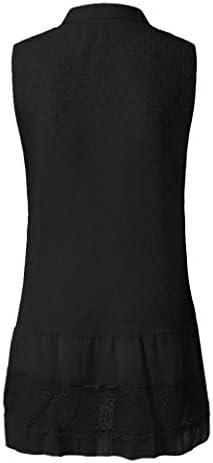 IQKA Women'sенски плус големина памучна ленена кошула фустани цветни печати везени кратки ракави V-вратоврски случајниот краток