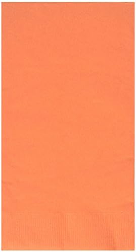 Портокалова кора од 3 -тини крпи за гости - 8 x 4 | Пакет од 16