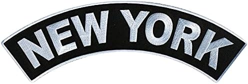 Topујорк Топ Рокер, Печ - САД наведуваат highујорк Висока конец за железо запечатена запечатена поддршка за шиење на голема лепенка