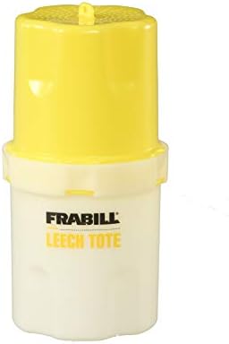 Контејнер за складирање на мамки за мамки за лакови од фрабил, 1-кварта, жолта/бела боја
