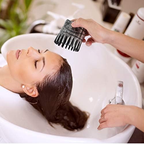 Doitool 3 парчиња чистач против статичка коса глава шампон за масажа за масажа и раст на акупункција за заби ексфолијација практично миење