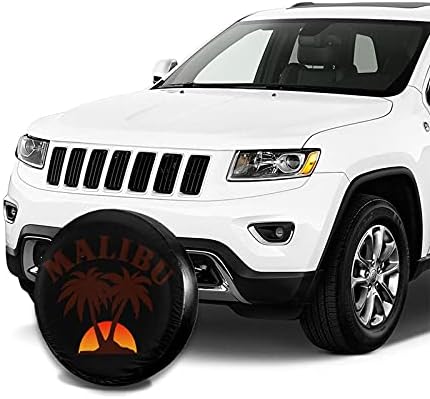 Hifenli Malibu лого гуми за покривање на гумата на гуми за гума за прашина УВ погоден за автомобилски камион SUV Camper Trailer Universal