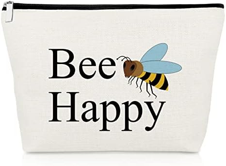 Пчела Инспиративни Подароци Шминка Торба Пчела Љубовници Подароци За Жени Пчела Подароци За Пчелар Градинар Пчела Козметичка
