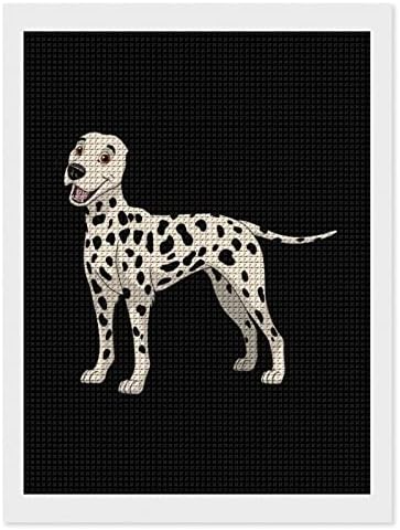 Смешно далматинско куче дијамантски комплет за сликање уметност слики DIY целосна вежба Дома додатоци Возрасни подароци за домашен wallиден