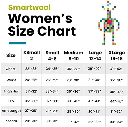 SmartWool Women's Women's Plus Size Classic Thermal Merrom Merino Wool Base Layer - екипаж на модели