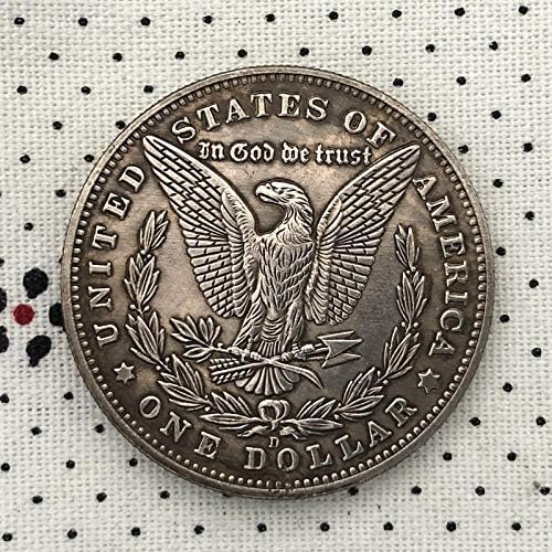1921 Убава Девојка Полиција Орел Монета Сребрена Позлатена Комеморативна Монета Криптовалута Копија монета скитник Никел Монета