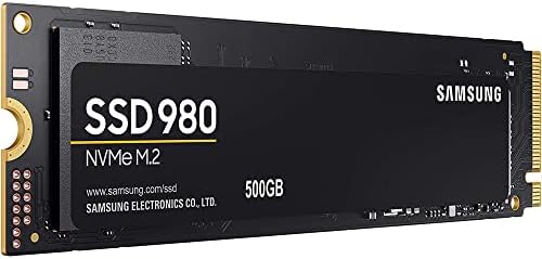SAMSUNG MZ-V8V500B/AM 980 PCIe 3.0 NVMe SSD 500GB Пакет со 1 ГОД CPS Подобрена Заштита Пакет