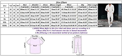 IOPQO Mens Suit Opemat Mens Sets 2 Piect Облека кошула модна патека за обични комплети плус големина долга јакна и панталони