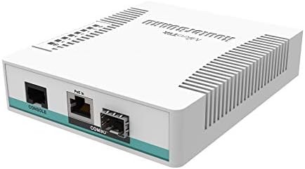 Прекинувач Mikrotik CRS106-1C-5S со 5x 1,25Gbps SFP кафези и 1x Gigabit Ethernet/SFP Combo порта