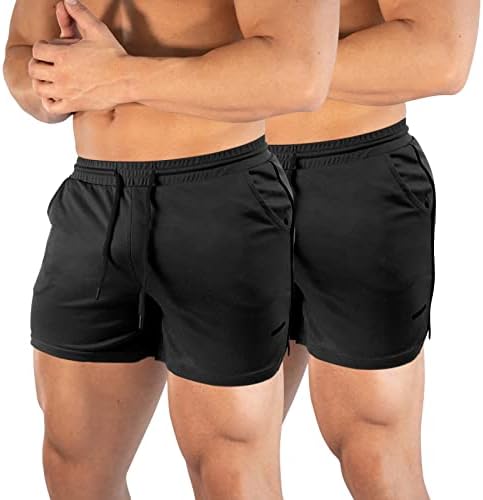 Тезон Менс 5 салата за вежбање шорцеви за тренинзи за атлетско трчање Брзо суво кратки панталони џебови лесна мрежа активна облека