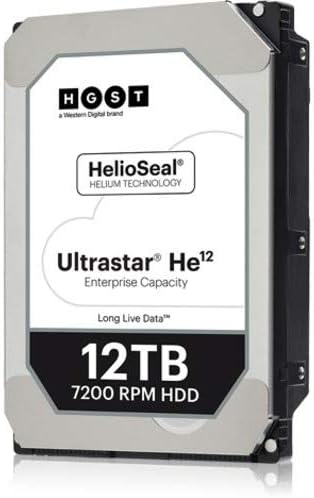 Hgst 0f30145 3.5 инчи 12TB ES 72000rpm 256MB SATA 6GB/S 512E SED Ultrastar HE12 голи