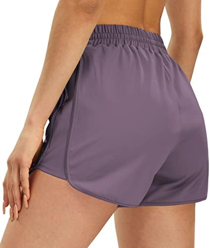 Afitne Women's Lounge Shorts Shorts 4 Way истегнат лабава вклопена јога џогер шорцеви меки удобни високи половини