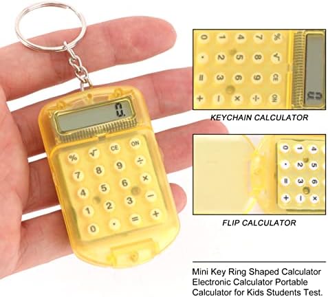 Калкулатори на Нубестиј Преносен клуч за прстени Преносен електронски калкулатор мини калкулатор Електронски калкулатор за деца
