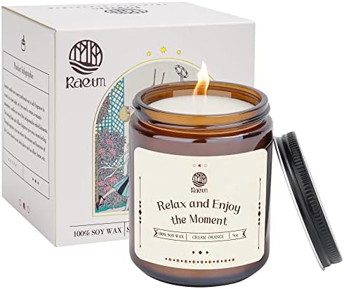 Свеќи за домашни мириси, 60 часови на изгореници 9oz миризливи свеќи подароци за жени, подароци за олеснување на стресот, подароци за роденден