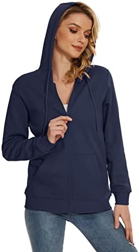 Magomsenенски женски патент на качулка руно наредено џемпер со качулка со качулка каузална јакна со долг ракав со џебови