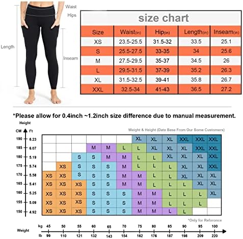 SP3LOPS Јога панталони со џебови за жени со висока половината за контрола на стомакот Controlенски меки меки јога тренинзи за тренинзи што