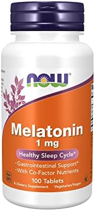 СЕГА Додатоци, Мелатонин 1 мг, Со Ко-Фактор Хранливи Материи, Здрав Циклус На Спиење*, 100 Таблети