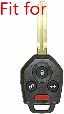 CCTLKX 2PCS Силиконски клуч за клучеви за 2015-2017 година Subaru Forester Impreza Legacy Outback Ascent STI WRX XV Crossstrek CWTWBU766