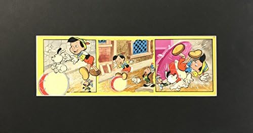Пинокио И Џимини Крикет Оригиналната Уметност се користи за илустрирање На Книгата Со Приказни. 1973