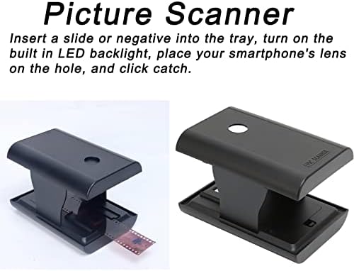 Скенер за фотографии, заштеда на простор претворајте го филмот во JPEG преносен преклопен лесен за употреба на филмски скенер