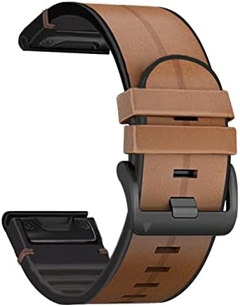 Inanir QuickFit Watch Strap за Garmin Fenix ​​7 7x 6 6x Pro 5x 5 Plus 3HR 935 945 S60 Genuine Leather Silicone Smart Watch 22 26mm зглоб