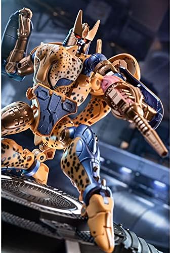 Метаморфни играчки: Yellowолтиот леопард воин astвер човек Кинг Конг Мобилни играчки Акциони кукли, роботи за играчки, играчки за деца на возраст