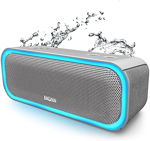 Doss Soundbox Pro Bluetooth звучник сив пакет E-Go II преносен Bluetooth звучник црна