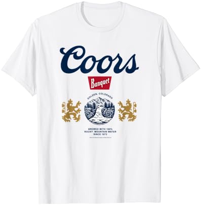 Коорс банкет пиво златна Колорадо гроздобер маица
