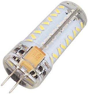 X-DREE AC/DC12V 3014 SMD LED Сијалица Од Пченка силиконска Светилка 81-LED G4 2P Cool White (AC / DC12V 3014 SMD LAMPARA de silicona