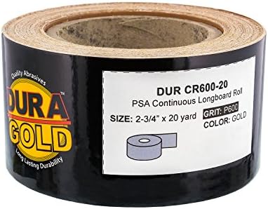 Правоаголник Dura-Gold Pro Series 7-3/4 x 2-3/4 рачна подлога за пескарење со подлога на кука и јамка и подлога за адаптер за