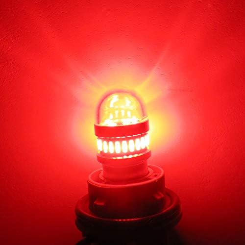 WLJH 2x Супер Светло Црвена 1156 LED Сијалица Комплет-Замена За Задниот Трепкач, Опашка, Сопирачка, Запре Светло Светилки