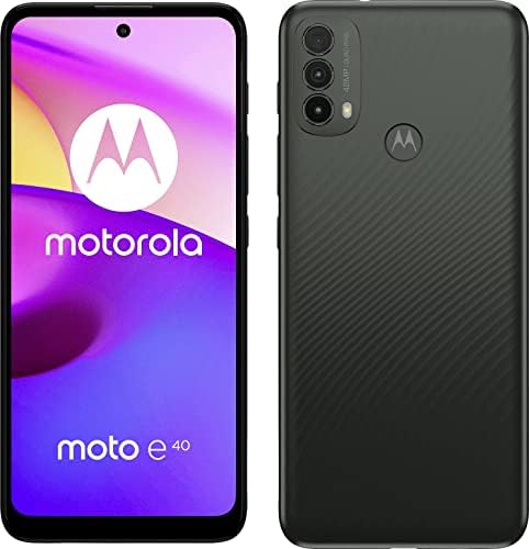 Motorola Moto E40 Dual -SIM 64 GB ROM + 4GB RAM -фабрика Отклучен 4G/LTE паметен телефон - Меѓународна верзија