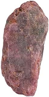 Природна starвезда црвена рубин 22,90 КТ суров груб лековит кристал лабав скапоцен камен за заздравување и правење накит