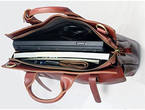 ZLVWB Оригинална кожа за чанти за машка чанта за чанти од кожа лаптоп чаша мажи рамената торба торба торба торба торба торба